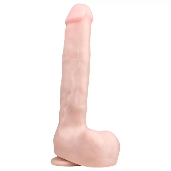 Easytoys - dildo realistico grande con testicoli e ventosa 29,5 cm - color carne