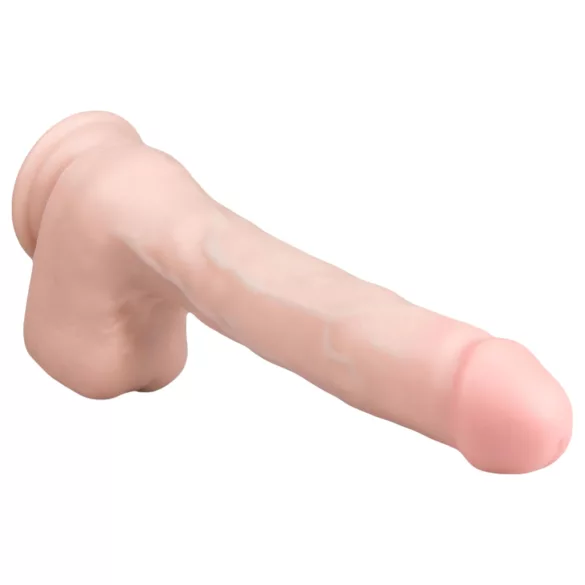 Easytoys - dildo realistico grande con testicoli e ventosa 29,5 cm - color carne