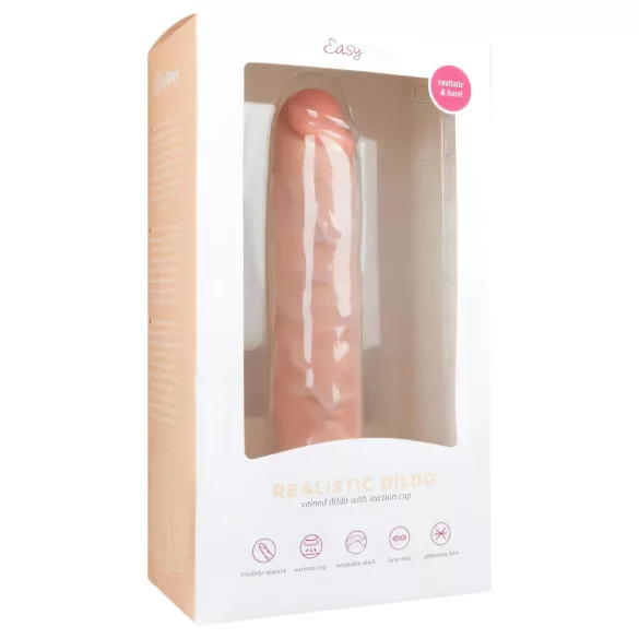 Easytoys - dildo grande con ventosa - realistico 28,5cm - color carne