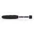 Easytoys - vibratore a barra in silicone twist - nero