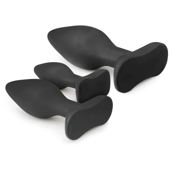 EasyToys Rocket - set di plug anali (nero, 3 pezzi)