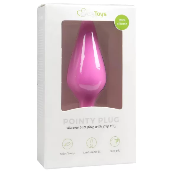 Easytoys - plug anale piccolo - silicone rosa