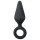 Easytoys - plug anale con anello - misura media - nero