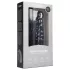 Easytoys - Frusta e dildo anale in silicone 2 in 1 - nero
