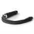 Easytoys - Frusta e dildo anale in silicone 2 in 1 - nero