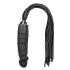 Easytoys - Frusta e dildo anale in silicone 2 in 1 - nero
