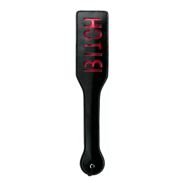Easytoys Bitch - frustino in similpelle - nero
