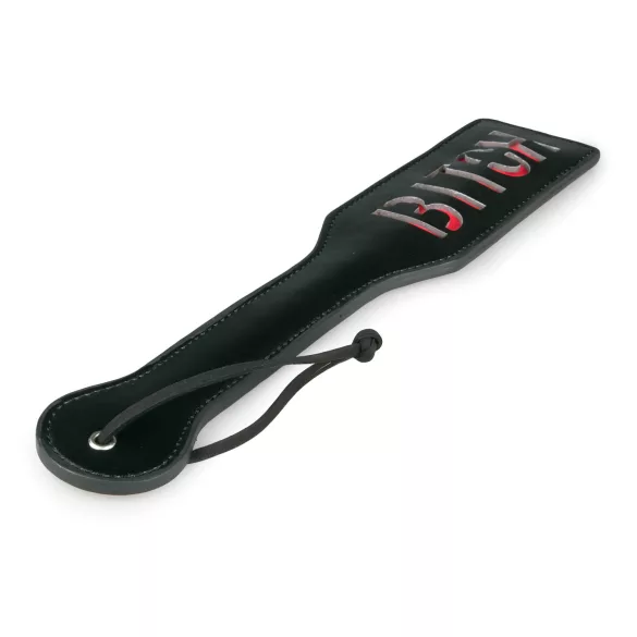 Easytoys Bitch - frustino in similpelle - nero