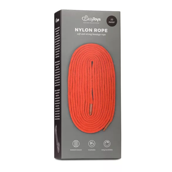 Easytoys Rope - corda da bondage (10 m, rossa)