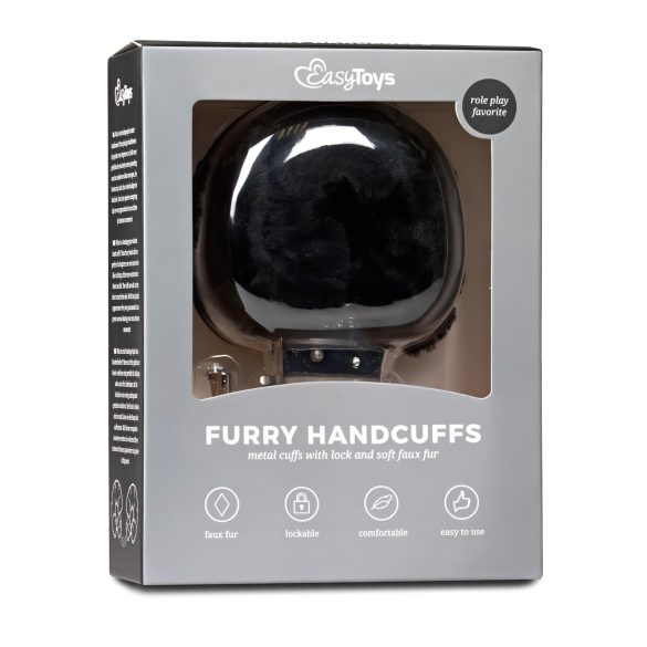 Easytoys - manette peluche - nero