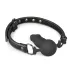 EasyToys - bavaglio con dildo interno (nero)