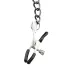 Easytoys - set pinze per capezzoli con collare e guinzaglio - 4 pezzi