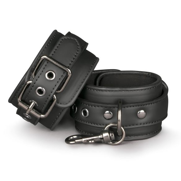 Easytoys - manette in ecopelle (nero)