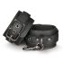 Easytoys - manette in ecopelle (nero)