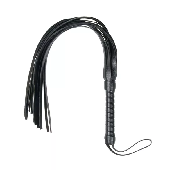 Easytoys - frustino flogger - morbida similpelle nera