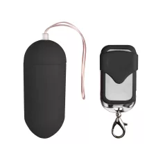 Easytoys - ovetto vibrante con telecomando - nero
