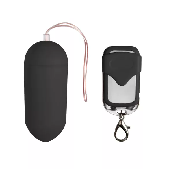 Easytoys - ovetto vibrante con telecomando - nero