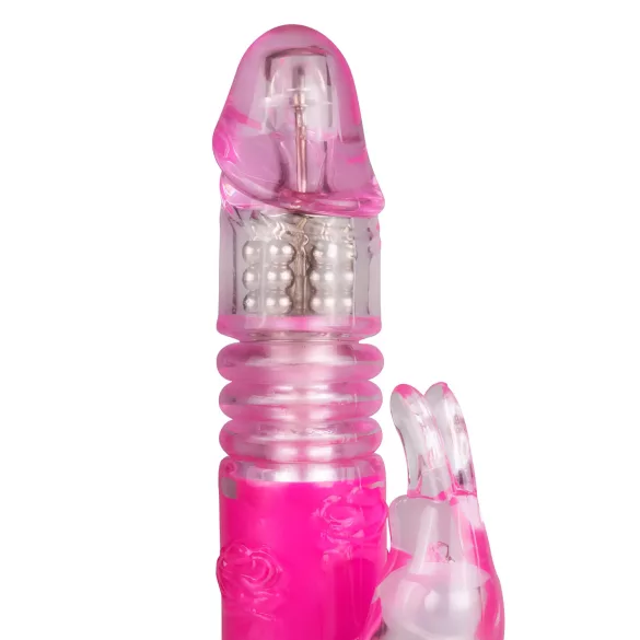 EasyToys Bunny - vibratore a spinta (rosa)