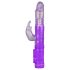 Easytoys Bunny - vibratore rotante e penetrante - silicone viola