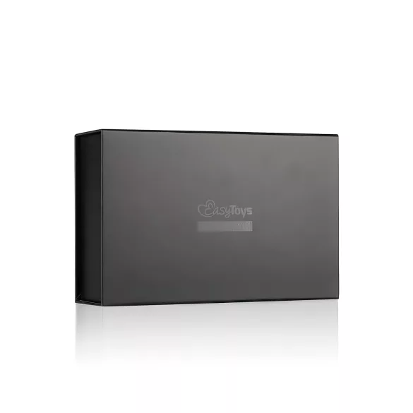 Easytoys - collare fetish con guinzaglio - nero