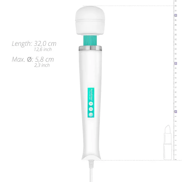 MyMagicWand - vibratore massaggiante potente - bianco turchese