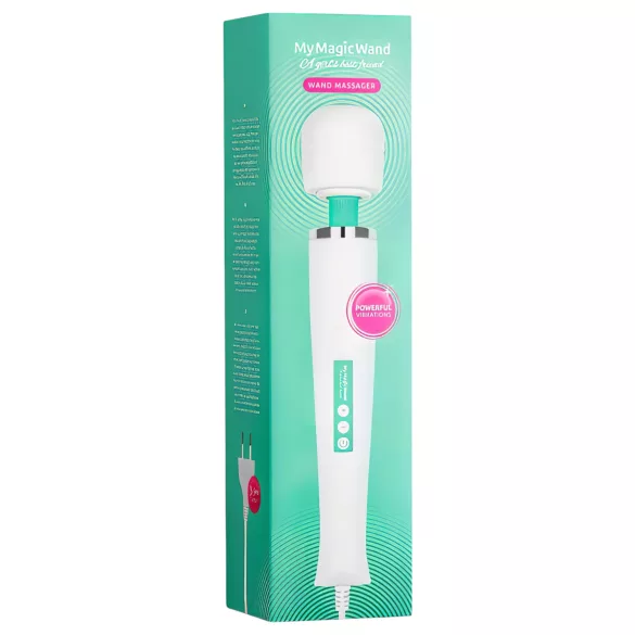 MyMagicWand - vibratore massaggiante potente - bianco turchese
