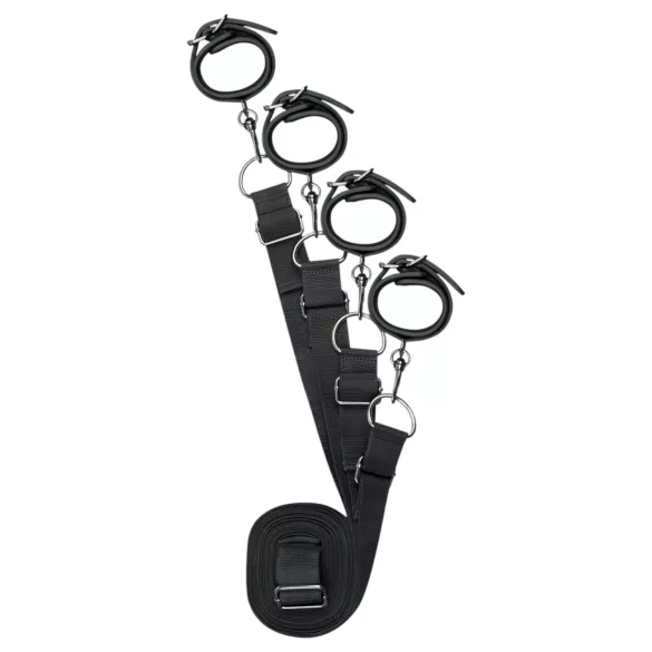 EasyToys - set per legare al letto (nero)