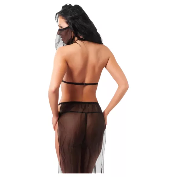 Amorable - costume da danza del ventre (nero) - S-L
