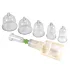 Rimba - set coppette vacuum - pompa aspirazione - 6 pezzi
