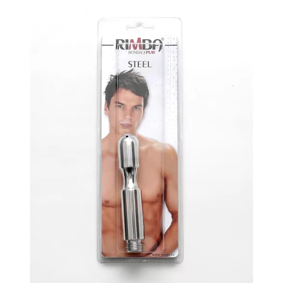 Rimba Steel - testa doccia intimo in alluminio (argento)