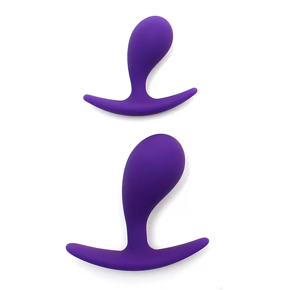 Rimba Copenhagen - set di plug anali (viola, 2 pezzi)