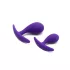 Rimba Copenhagen - set di plug anali (viola, 2 pezzi)