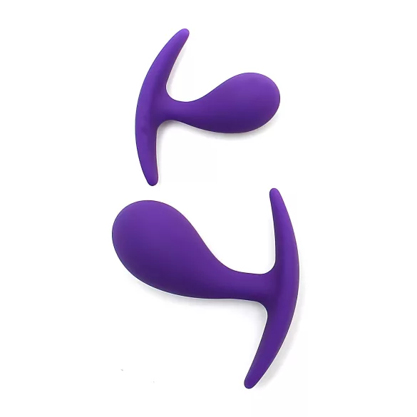 Rimba Copenhagen - set di plug anali (viola, 2 pezzi)