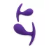 Rimba Copenhagen - set di plug anali (viola, 2 pezzi)
