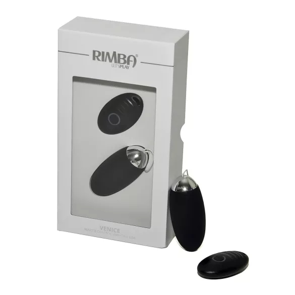 Rimba Venice - ovetto vibrante wireless ricaricabile - nero