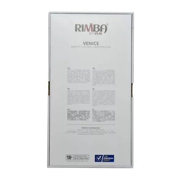 Rimba Venice - ovetto vibrante wireless ricaricabile - viola