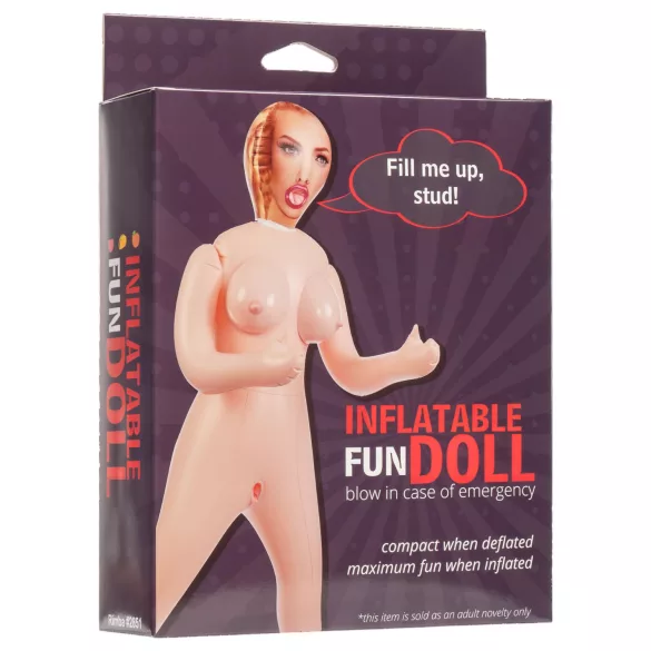 Inflatable Fun - bambola gonfiabile - donna realistica in gomma