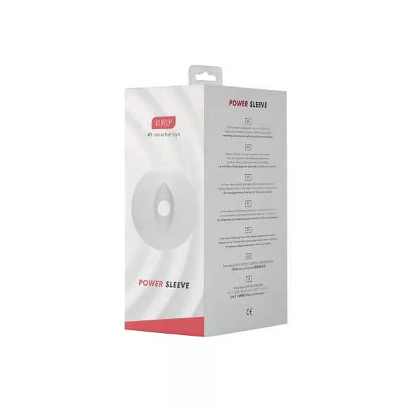 Kiiroo Titan Power - masturbatore maschile - inserto trasparente