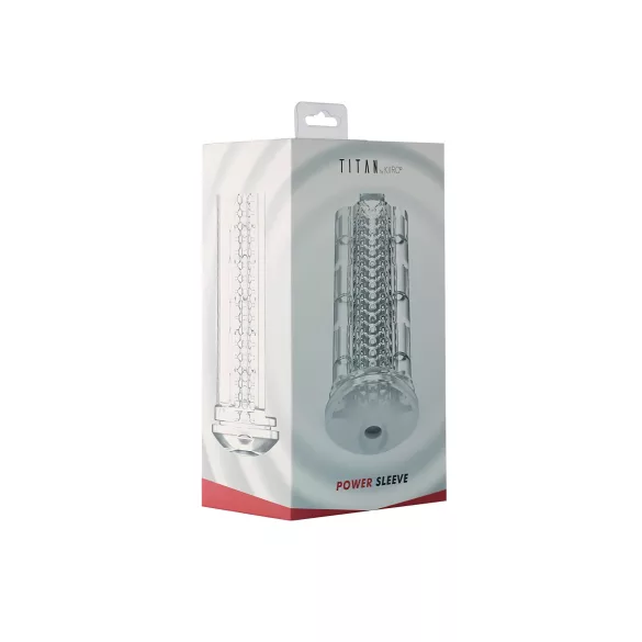Kiiroo Titan Power - masturbatore maschile - inserto trasparente