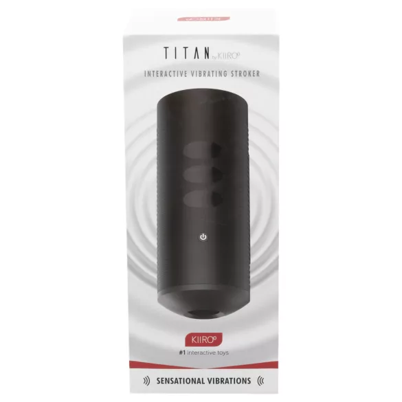 Kiiroo Titan - masturbatore interattivo - nero