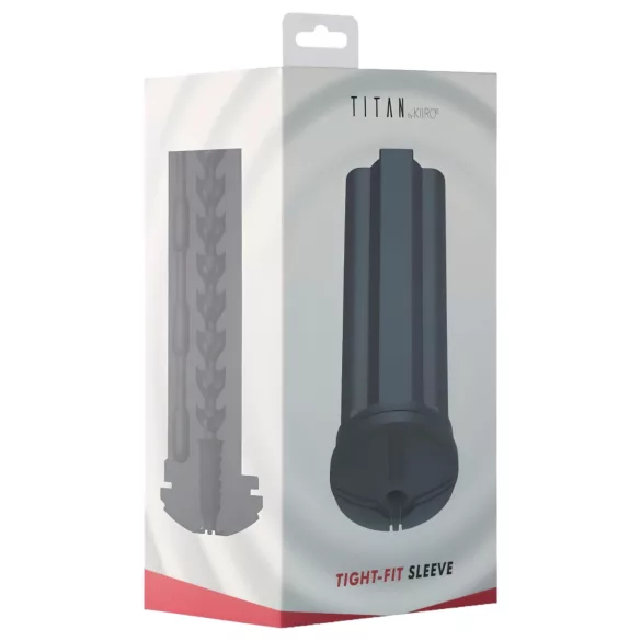 Kiiroo Titan Tight-Fit - masturbatore maschile stretto - inserto nero