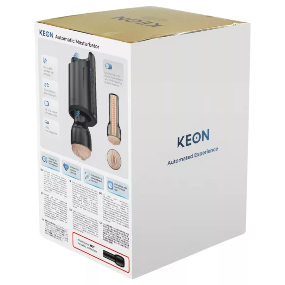 Kiiroo Keon Wifi Automatic - masturbatore automatico accessorio - nero