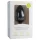 Easytoys Diamond - plug anale con gemma bianca grande - nero