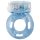 Easytoys - anello vibrante uomo - monouso - silicone blu