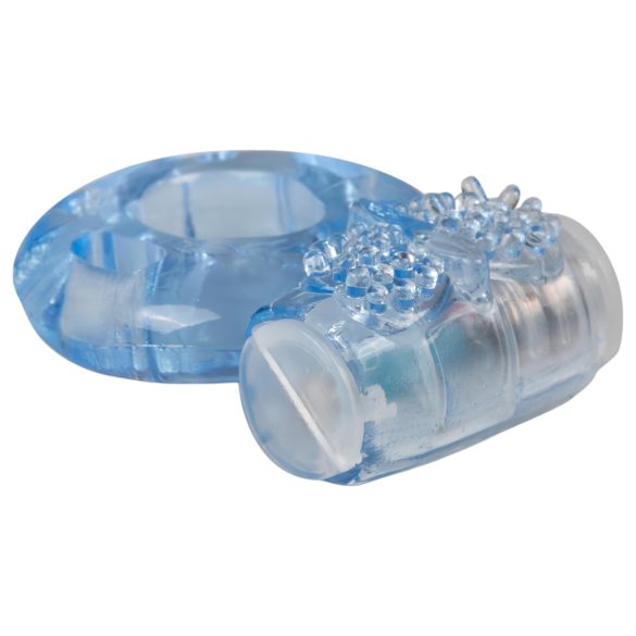 Easytoys - anello vibrante uomo - monouso - silicone blu