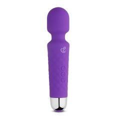   EasyToys - mini wand vibratore massaggiante ricaricabile - viola