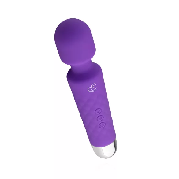 EasyToys - mini wand vibratore massaggiante ricaricabile - viola