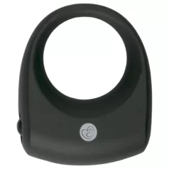 Easytoys - anello fallico vibrante - silicone nero