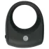 Easytoys - anello fallico vibrante - silicone nero