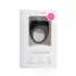 Easytoys - anello fallico vibrante - silicone nero